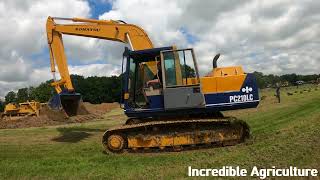 1986 Komatsu PC210LC 65 Litre 6Cyl Diesel Crawler Excavator 92KW  123 HP [upl. by Nerdna]