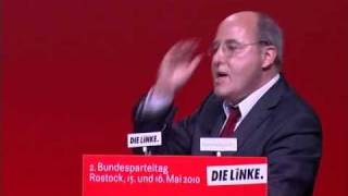 Gregor Gysi Einbringung Strukturvorschlag [upl. by Anatnahs]