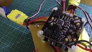 installation KKmulticopter V55 on quadcopter [upl. by Ailedo]