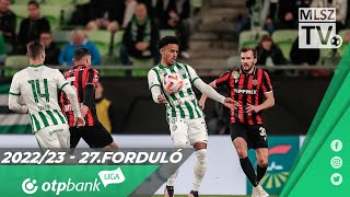 Ferencvárosi TC  Budapest Honvéd  30  10  OTP Bank Liga  27 forduló  MLSZTV [upl. by Demp117]