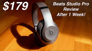 Beats Studio Pro Final Review After 1 Week  2024 Great Everyday ANC Headphones for 179 [upl. by Bentlee623]