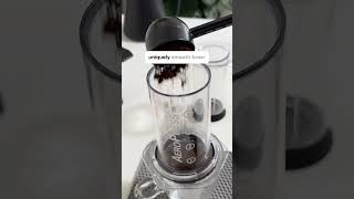 The AeroPress Clear is designed to make your coffee sing 🎶 specialitycoffee coffeetime aeropress [upl. by Mellar]