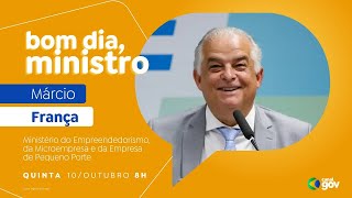 No Bom Dia Ministro Márcio França mostra como o Governo Federal acolhe pequenos empreendedores [upl. by Alletse]