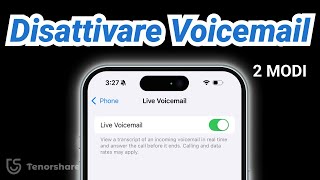 Come Disattivare Voicemail su iOS 18  Funziona al 100 [upl. by Carmelina]