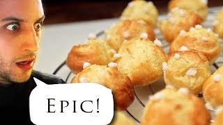 Epic French Chouquettes Sweet Puffs made Easy [upl. by Hax771]