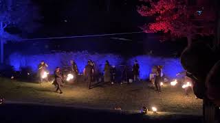 Feuershow im Erlebnispark Teichland  Halloween 2024 [upl. by Attela366]