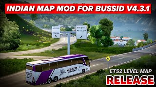 BUSSID V431 MAP  INDIAN MAP MOD For Bus Simulator Indonesia  Offroad Gamers  Bus Game [upl. by Aleris183]