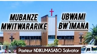 UzovugikiYesu waramumenyeWaramubwiye abandiPasteur Salvator NDIKUMASABOCulte du 2432024 [upl. by Akirdnas]