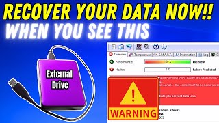 Recover Your Data Now Before Its Late  Check The Health Of Your Hard Drive  SSD Health amp Life Span [upl. by Urbana]