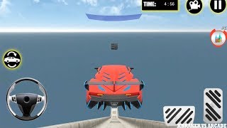 Extreme City GT Racing Car Stunts Red Car Driving Levels 1 to 9 Completed  Android Gameplay FHD [upl. by Siol]