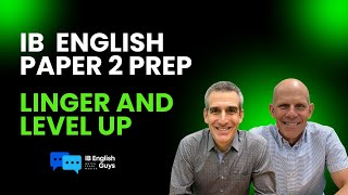 IB English A Paper 2 MUST WATCH  Linger and Level Up [upl. by Corwin]