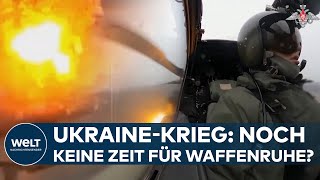 UKRAINEKRIEG Noch keine Zeit für Waffenstillstand Selenskyj will quotdiplomatische Mittelquot in 2025 [upl. by Robaina]