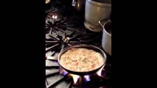 Chef Don cooks up Chicken Marsala at Roccos Cafe SF [upl. by Martina18]