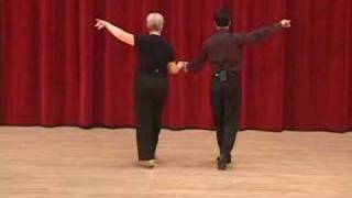 Gold Cha Cha  Cuban Break with Hip Rocks Ballroom Dance Lesson [upl. by Atnuahc]