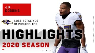 JK Dobbins Full Rookie Season Highlights  NFL 2020 [upl. by Valry]