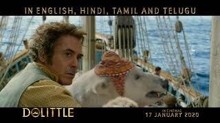 Dolittle  Telugu  In Cinemas January 17 [upl. by Joelynn]