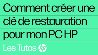 Comment créer une clé USB de restauration du BIOS pour mon ordinateur HP  Les Tutos HP [upl. by Fielding52]