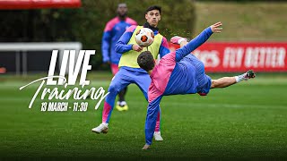 Live Training Session  Slavia Praha v AC Milan  EuropaLeague [upl. by Doowyah]