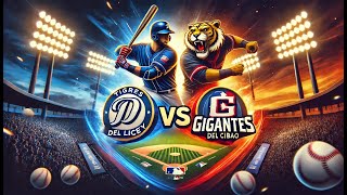 licey vs gigantes en vivo [upl. by Durkee492]