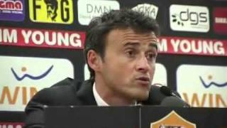 Luis Enrique Impossibile battere questo Milan VIDEO [upl. by Gerdi201]