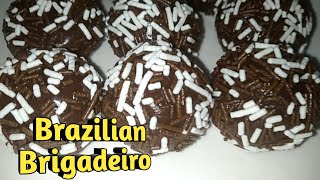 Brazilian Brigadeiro Recipe  Brazilian Chocolate Truffles Recipe [upl. by Accisej]