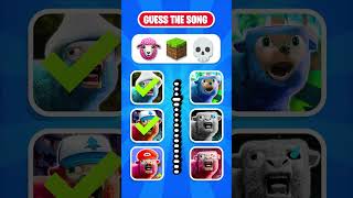 Guess The Meme by Emoji  Pink Sheep Minecraft In Famous Cartoons Games memes minecraft shorts [upl. by Ayama867]