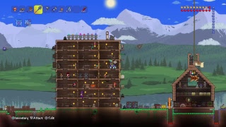 Terraria how to kill the guide homicidal trophy [upl. by Hayila513]