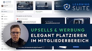 Upsells und Werbung im Coaching So kannst du es elegant lösen LearningSuite Kurse und Hubs [upl. by Fleece304]