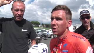 Bryan Coquard  interview darrivée  3e étape  Route du Sud 2016 [upl. by Styles264]