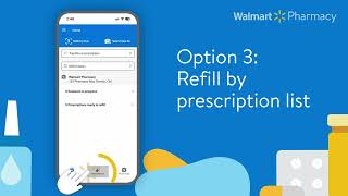 Walmart Pharmacy app How to refill your prescriptions online [upl. by Notsur890]