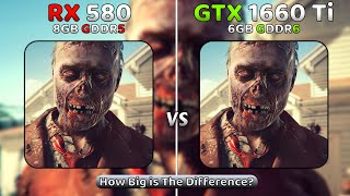 RX 580 vs GTX 1660 Ti in 2023  How Big is The Difference [upl. by Jerrold]