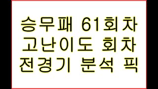 축구토토 승무패 61회차 완벽 분석 스포츠토토 배트맨 프로토 축구분석 축구픽 [upl. by Dagmar670]