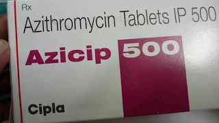 Azicip 500 MG Tablet Full Review [upl. by Elda]