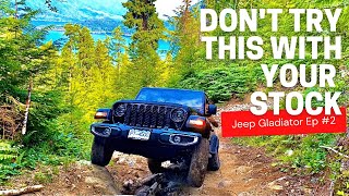 2021 Jeep Gladiator Stock OffRoad Test  Intense OffRoading  Part 2 [upl. by Nadeau]