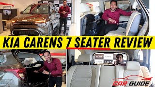 Kia Carens 7 SEATER  Best Value for Variant  Boot Space Interior Space  Seats🔥 [upl. by Nahseez]