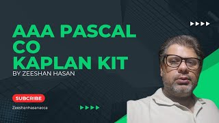 AAA PASCAL CO KAPLAN KIT [upl. by Acinomaj]