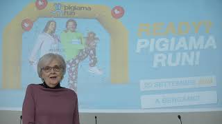 16112024  Conferenza stampa sui risultati della Pigiama Run  Contributo di Lucia De Ponti [upl. by Perlis]