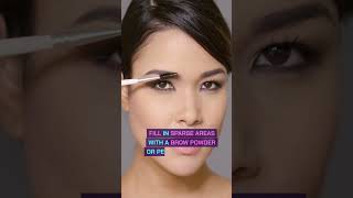 Eyebrow Shaping Tips for Beginners eyelashenhancement beauty bathandbody [upl. by Suinotna]