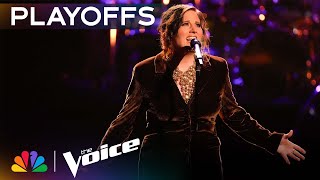 Alexa Wildishs Incredible Storytelling on Stings quotFields of Goldquot  The Voice Playoffs  NBC [upl. by Davidoff711]