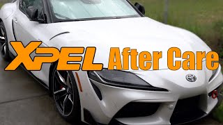 XPEL Ultimate Plus Paint Protection Film Aftercare [upl. by Cram]