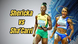 BATTLE of the ANCHORS  USA vs Jamaica in Womens 4x100 Finals l Highlights [upl. by Bass287]