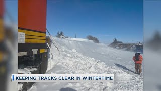 Train Track Snow Removal 126 [upl. by Towers]