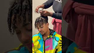 How to do finger coils 🔥🎥 fingercoils curlyhair naturalhair [upl. by Annahsit366]