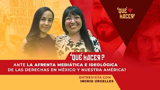 ¿QuéHacer Ante la afrenta mediática e ideológica de las derechas en México y nuestra América [upl. by Ardnak]