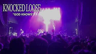 Knocked Loose  God Knows  LIVE  White Oak Music Hall [upl. by Akirdnwahs]