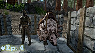 HOW TO TAME HIGH LAVEL DOEDICURUS ARK SERVIVAL MOBILE REDWOOD JOURNEY DAY 4 arkarksurvivalevolved [upl. by Aivatnwahs746]