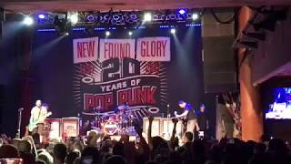 New Found Glory HD House Of Blues San Diego wSetlist [upl. by Xavler]