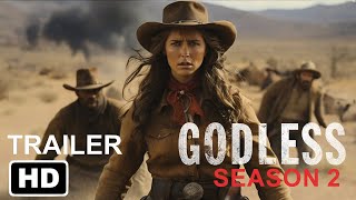 Godless Season 2 Official Trailer  HD  Jeff Daniels  Netflix  Western Series HD [upl. by Oicirtap901]