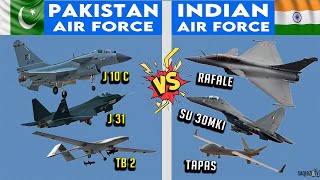 Pakistan Air Force vs Indian Air Force Current and Future Aircrafts 2024  PAF VS IAF [upl. by Ellatsyrc325]