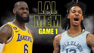 Los Angeles Lakers vs Memphis Grizzlies Full Game 1 Highlights  202223 NBA Playoffs [upl. by Ahsikal406]